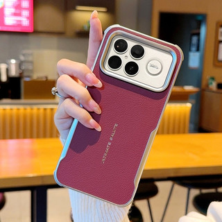 Dành Cho Redmi K90 Pro Max K80 K90 Ốp Lưng Da Sang Trọng Bao Da Bảo Vệ Mặt Sau Cho POCO F7 Pro F7 Ultra Vỏ Điện Thoại Nam Châm Sạc Không Dây