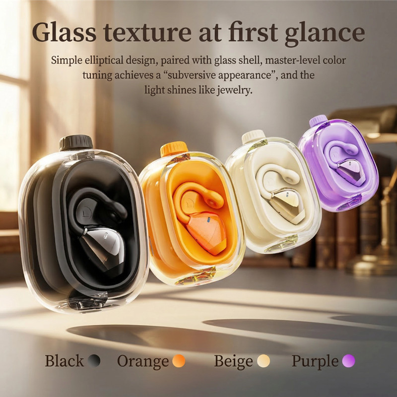 Senbenbao JM47 Tai Nghe Bluetooth 5.4 Kẹp Tai Không Dây, Âm Nhạc, Khử Tiếng Ồn, Gọi HD, Thể Thao, Chạy Bộ