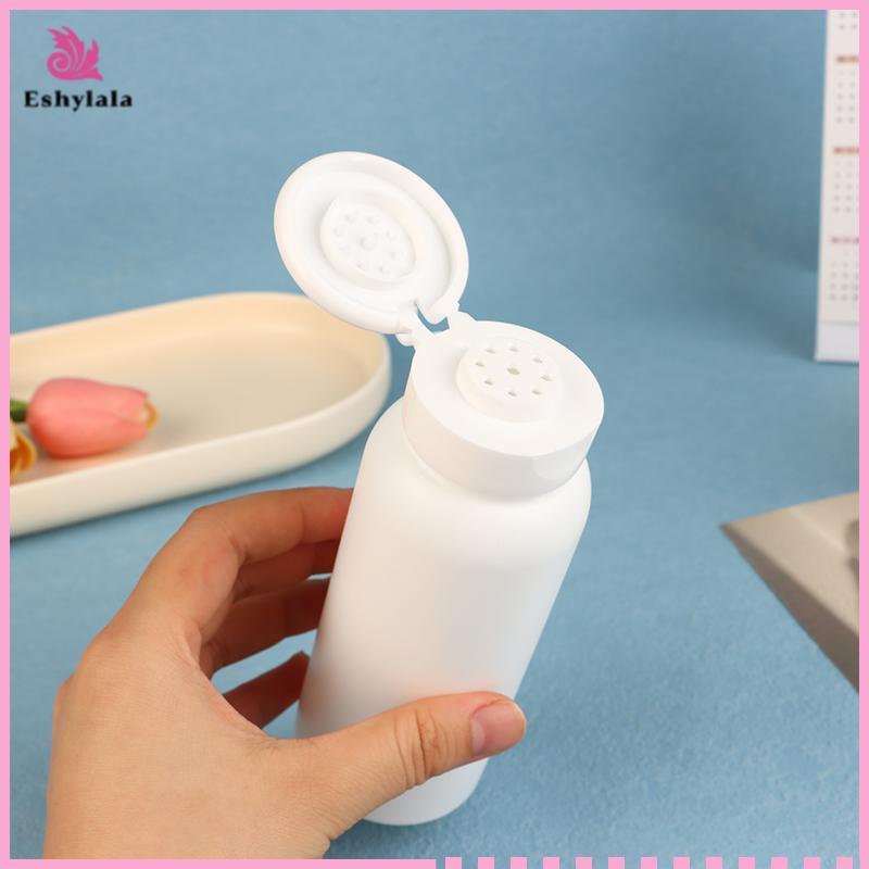 Eshylala 1 CÁI 30 / 50 / 100 / 150g Chai bột Talcum có thể đổ lại Hộp đựng bột mỹ phẩm Hộp đựng bột nhựa Chai rỗng [MỚI]