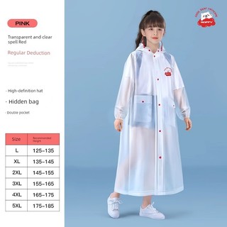 🔥 Bảo Vệ Toàn Thân 🔥 ngoài trời Đi Xe Đạp Trẻ Em Áo Mưa Junior Học Sinh Áo Mưa Trẻ Em Dáng Dài 2026 Trong Kho có hàng sẵn ✾Học sinh tiểu học và trung học có túi đựng áo mưa bé trai❥