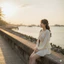 Áo sơ mi nơ cổ tay bồng rộng thân bo ôm eo lưng chun chất vải đũi sang trọng hai màu hot thời trang SMH9766