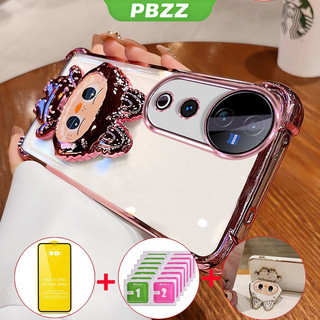 Ốp Lưng Cho VIVO V50 LITE V40 PRO 5G 2024 VIVO V40 V50 5G Vỏ Điện Thoại Vỏ Mềm Silicon Chống Sốc Thiết Kế Mới Thẩm Mỹ Trong Suốt Hoạt Hình Có Giá Đỡ Và Màng Mềm SJMlbbzj01