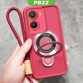 Ốp Lưng 2026 Cho VIVO Y03 y28 y02 y02t y02a Y18 4G Y28S 5G Y03T Y03A Y18i Vỏ Điện Thoại Vỏ Mềm Chống Sốc Thiết Kế Mới Thẩm Mỹ Có Giá Đỡ & Dây Buộc Cho Bé Gái JTMSZJ02