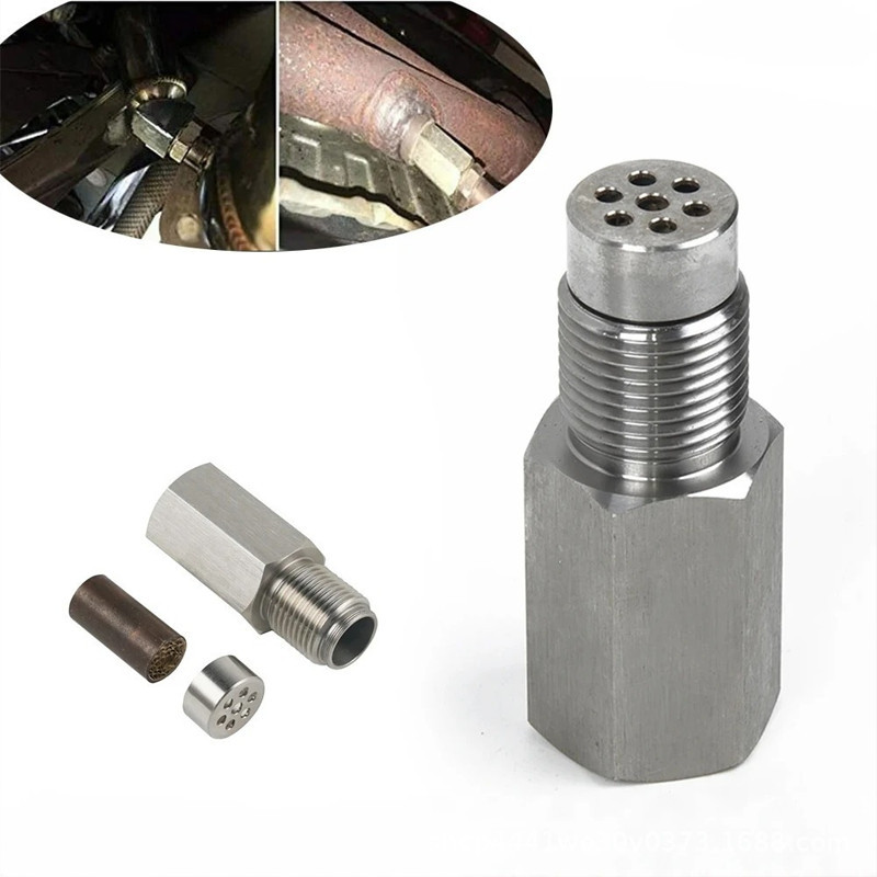 Van Nối Cảm Biến Oxy Ô Tô M18*1.5 - Dụng Cụ Hỗ Trợ Giải Cứu Cảm Biến, Thép Không Gỉ