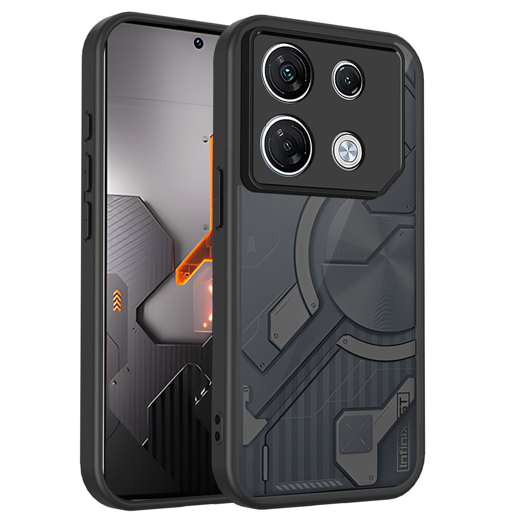 Ốp lưng Infinix GT 20 Pro Vỏ màu đen mờ cho Infinix GT 20 Pro 5G Vỏ điện thoại
