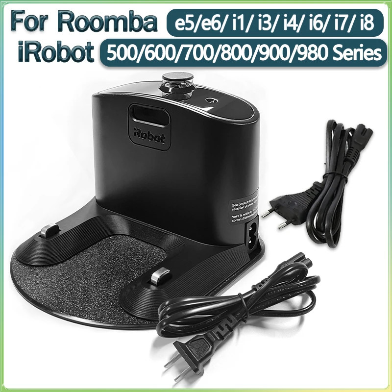 Trạm sạc Tương thích với iRobot Roomba E5 E6 i1 i3 i4 i6 i7 i8 500 600 700 800 900 Series Đế sạc