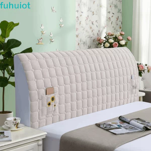 Vỏ bọc đầu giường FUHUIOT, Vỏ chống va chạm toàn diện chống bụi, Vỏ bọc đầu giường tối giản chống bụi đa năng có thể giặt được Khách sạn