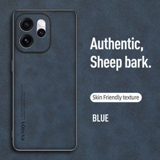 Áp dụng cho OPPO RENO 15F RENO15F RENO 15 F Vỏ chống rơi và chống sốc làm bằng da cừu chất lượng cao và vỏ cứng thân thiện với da
