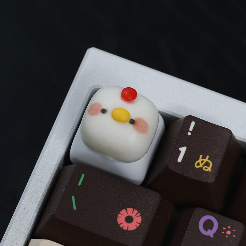 Keycap Artisan Gà Con Dễ Thương Resin MOA Profile Cute Chick Keycap | KCAP - World of keycaps