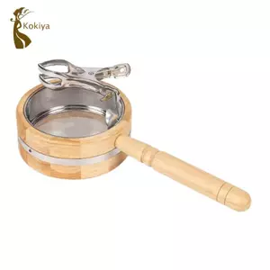 Moxa Stick Burner Holder Moxa Hộp Chữa Bệnh Gỗ Di Động Tiện Lợi Ngải Cứu Artemisia Châm Cứu Moxibustion Keeper Box