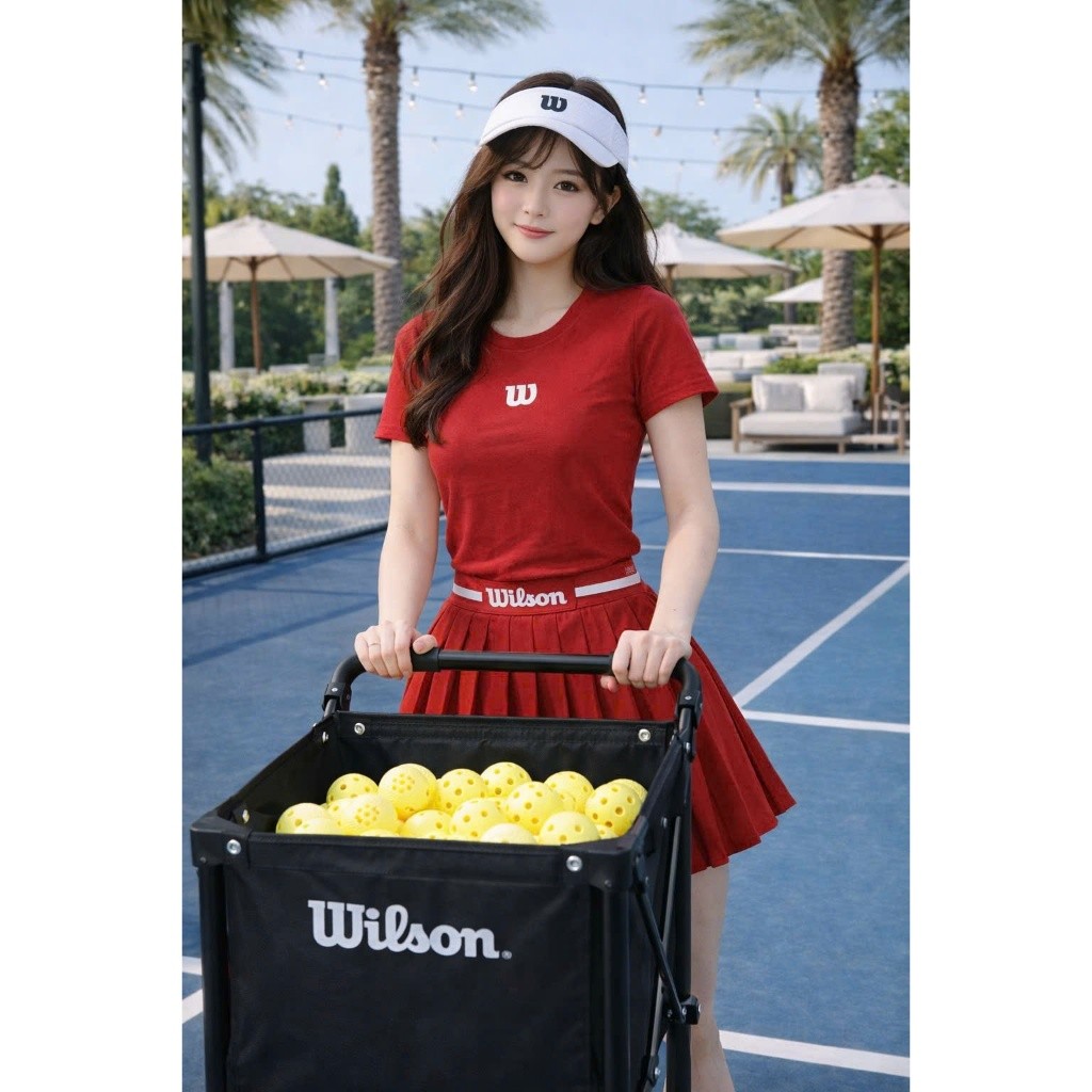 [PICKLEBALL W4] Bộ thể thao nữ, bộ váy áo chơi Pickleball Golf Tennis cầu lông trẻ trung năng động