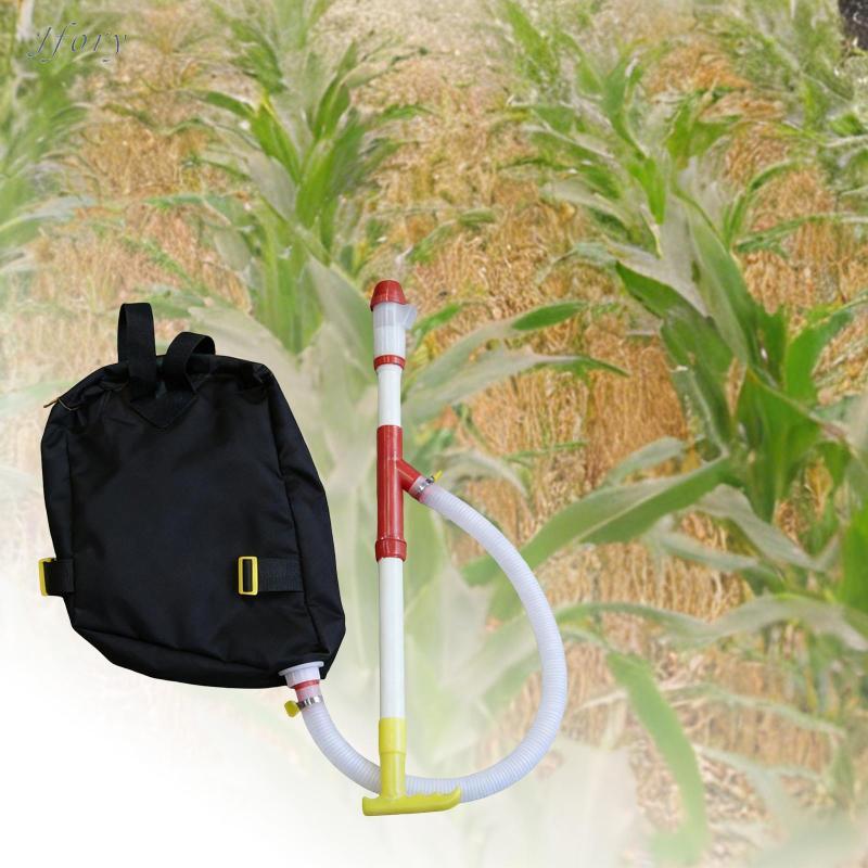 Jfory Ba lô di động Máy phun phân bón dạng hạt có thể điều chỉnh Túi bôi phân cho trang trại ngoài trời Ngô và phân bón cây trồng