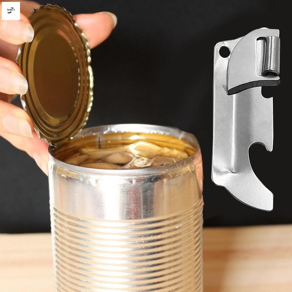 Dụng cụ mở chai kim loại Mini - Mang theo tiện lợi với thiết kế khóa cho bữa tiệc văn phòng tại nhà