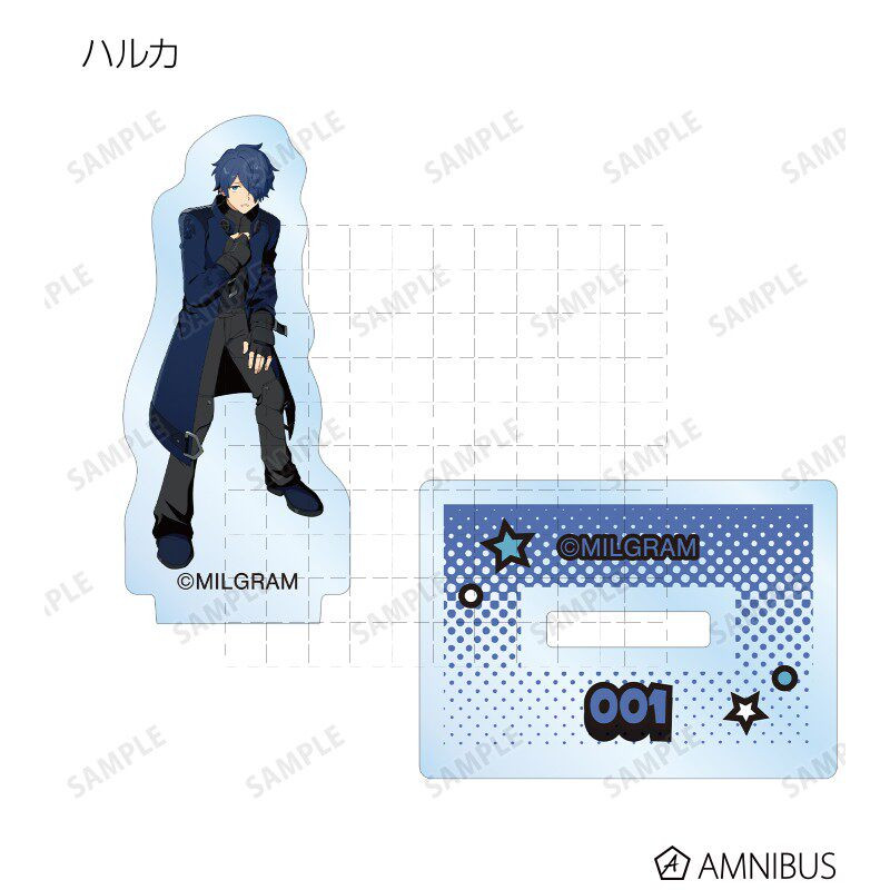 Chân đế Mini Acrylic MILGRAM - Futa Kajiyama, Mu Kusunoki, Kotoko Yuzuriha, Bộ sưu tập hình Anime