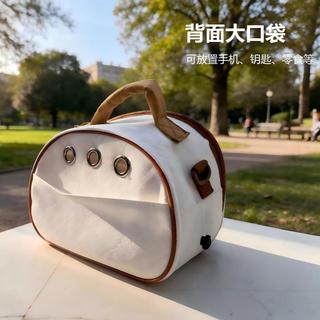 Ba lô du lịch thú cưng di động dành cho động vật nhỏ thoáng khí và có thể nhìn thấy phù hợp cho chuột đồng vẹt