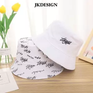 Mũ chống nắng hai mặt JKDESIGN, gấp dễ dàng, phong cách Nhật Bản giản dị, phù hợp mùa hè