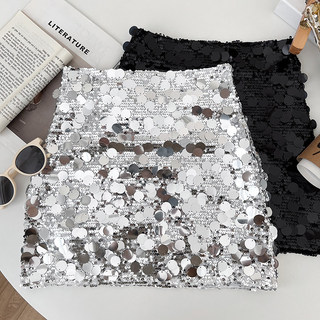 🔥 2026 🔥 chân váy ngắn có hàng sẵn Chân Váy Sequin lấp lánh ý nghĩa thiết kế chân váy sequin Váy chữ a thẳng hông Váy ôm cao chữ A ngắn kim sa lấp lánh cho nữ, phù hợp mùa hè