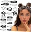 Woke Thời Trang - Kẹp Tóc Ngôi Sao và Barrette Bunch Mũ Thiết Kế Dễ Thương