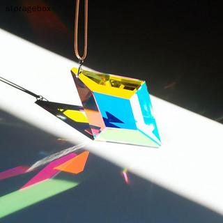[Hộp lưu trữ] Pha lê Chuông gió Lăng kính Sun Catchers Trang sức thủ công Sân vườn Treo Mặt dây chuyền Cầu vồng Chaser Trang trí Cửa sổ Trang trí sân vườn Đẹp