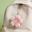 EDIWANY Móc Khóa, Sang Trọng Sakura Series Túi Quyến Rũ, Thời Trang DIY Mềm Túi Quà Tặng Mặt Dây Chuyền Ba Lô Trang Trí