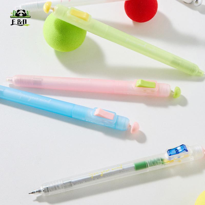 [F & O] Bút thư giãn cho bài thi - Bút Gel Clicker 0,5mm Viết mượt mà, Công cụ học tập chống lo âu cho học sinh trường học Văn phòng EMKK