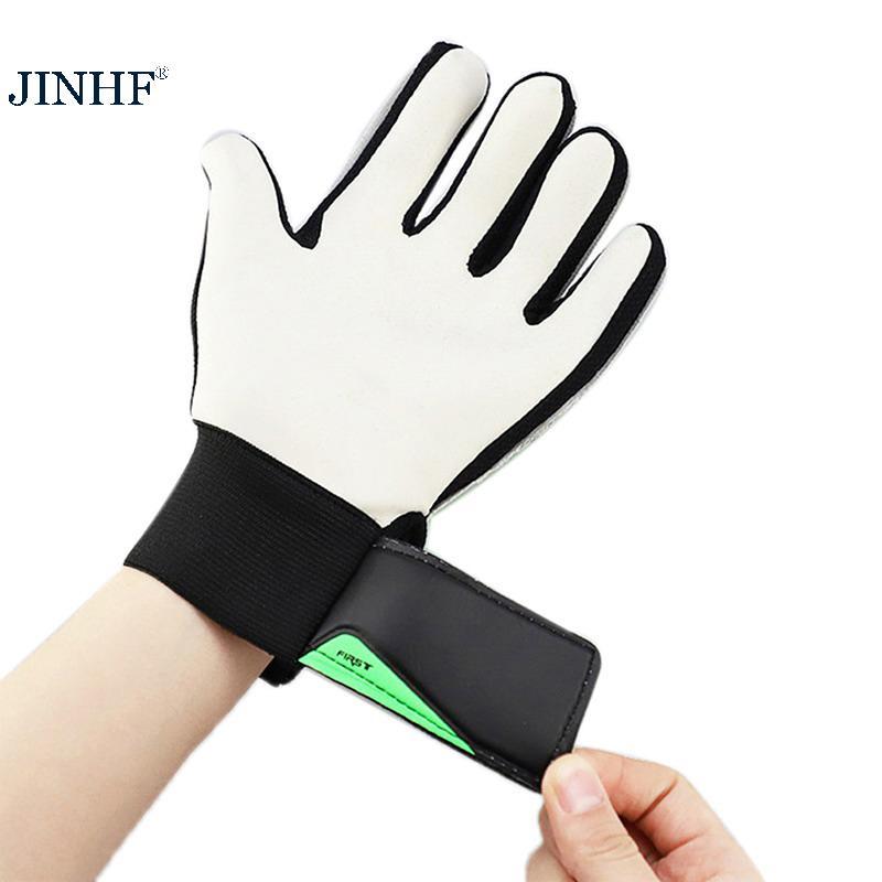 JINHF 1 Trẻ Em Thủ Môn Găng Tay Chống Va Chạm Cao Su Thủ Môn Găng Tay Bảo Vệ Tay Phụ Kiện Bóng Đá Cho Trẻ Em HOT