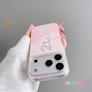 Ốp Lưng Cho IPhone 15 13 11 16 17 14 12 Pro Max 17AIR 15 7 8 Plus X XR Max Bìa mềm trong suốt năm mới đơn giản 2026