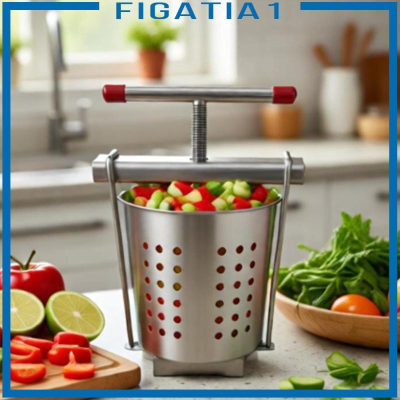 Máy ép rau củ quả bằng tay, dung tích 1.5L/2.5L, làm bằng thép không gỉ, bao gồm 2 lưới lọc
