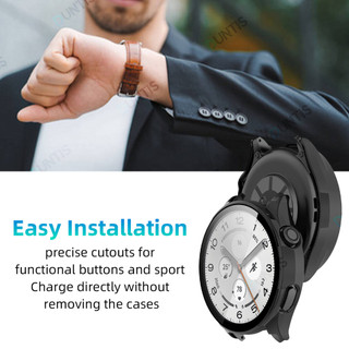 Ốp lưng kính cho Xiaomi Watch 5 PC Ốp lưng bảo vệ chống trầy xước toàn diện + Bảo vệ màn hình cho MI Watch 5 Phụ kiện