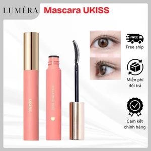 Mascara UKISS Chống Thấm Nước Không Lem Đầu Cọ Mảnh Chuốt Dài Và Cong Mi Giữ Lông Mi Cong Dài Tự Nhiên 5g