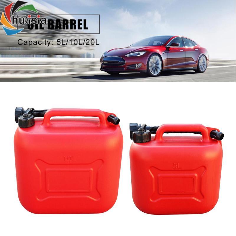 Thùng nhiên liệu HDPE dày Hộp đựng dầu xăng có quy mô Thùng xăng di động cho xe máy khẩn cấp