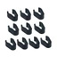 Dây đứng GODD Tổ chức Dây buộc Bộ 10 Mic Giá đỡ Kẹp gắn cho vị trí dòng Neat