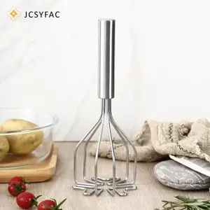 JCSYFAC Nhà Bếp Máy Nghiền Khoai Tây Dụng Cụ Inox Khoai Tây Masher Hướng Dẫn Sử Dụng Trái Cây Rau Áp Lực Bùn Máy Nhà Bếp Máy Nghiền Thực Phẩm Mới