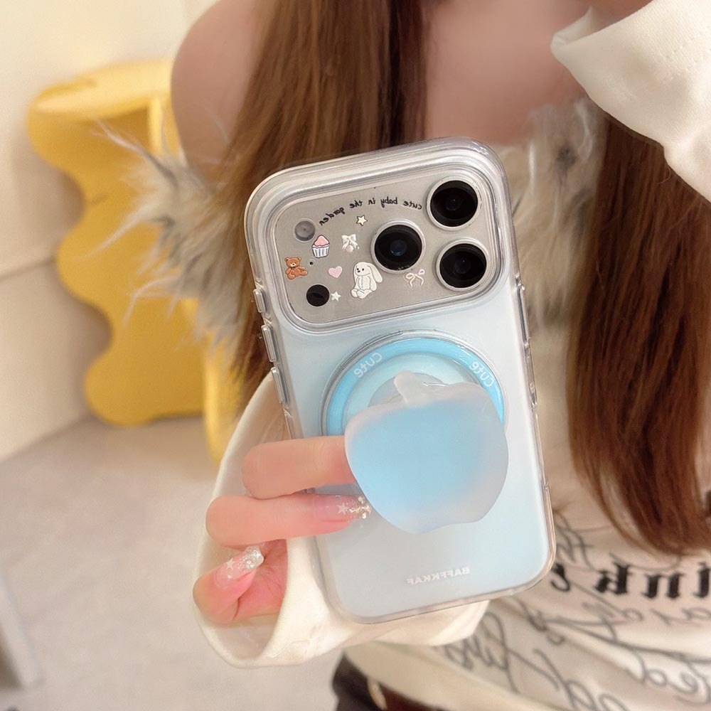 Ốp Lưng Cứng Tương Thích Với iPhone 13 14 14Pro 14ProMax 15 15Pro 15ProMax 16 16Pro 16ProMax 17 17Pro 17ProMax Ốp Nam Châm Họa Tiết Halation
