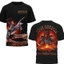 Áo thun tay ngắnAvatar Fire & AshJake Sully & Neytiri, phù hợp mùa hè