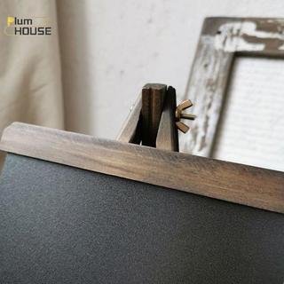 PlumHOUSE Vintage Nhỏ Blaboard Bar Counter Message Board Trang Trí Máy Tính Để Bàn Gỗ Blaboard Stall Vẽ Tay Ký Ban Tin Nhắn VN