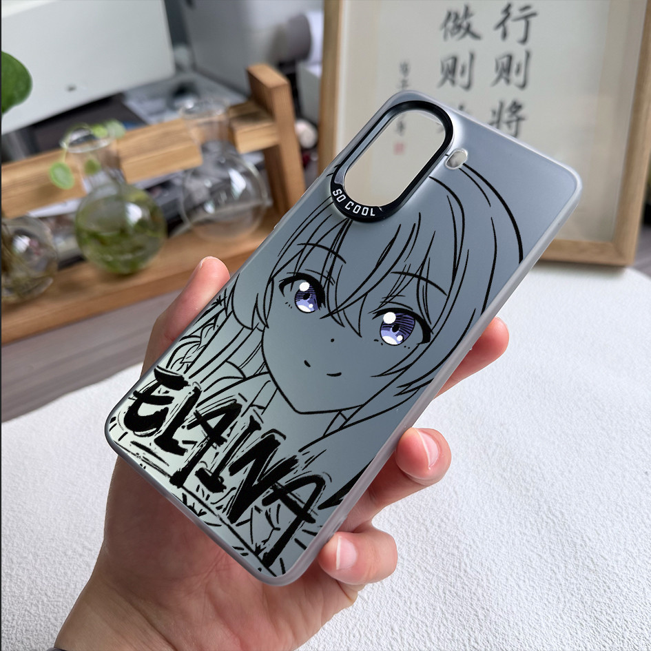 Ốp Điện Thoại Wandering Witch-Elaina Micro Matte Cho Redmi Turbo 4 Pro Note 15 Pro / 14 / 13 Mi 17 Pro Max 15T 14T K90 Pro Max Xiaomi 15 14 Ultra Chống Sốc Redmi Cover
