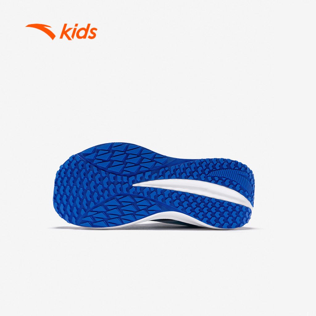ANTA Kids Giày Chạy Thể Thao Bé Trai Size 28-32 Đế Êm Khóa Habu Tiện Lợi 3126A9907