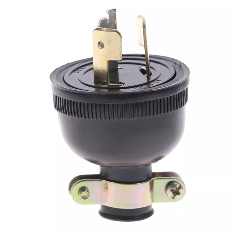 Phích cắm khóa một mảnh cho phụ kiện cho máy phát điện 2.5kw 168f / 170f GX160 Bảo vệ chuyến đi Phích cắm ba lỗ phích cắm US