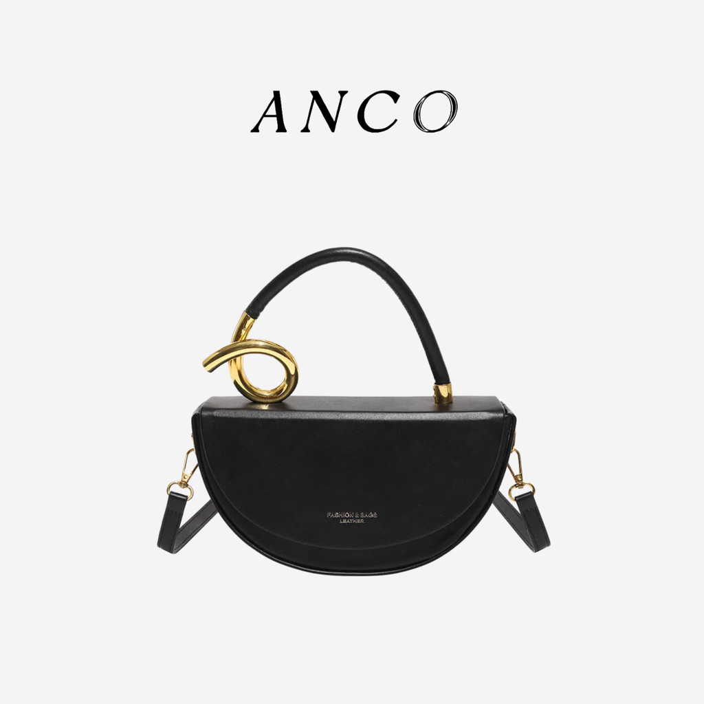Kẹo Màu Yên Túi Nữ Độc Đáo Hình Bán Nguyệt Đeo Vai Thời Trang Messenger Phù Hợp Đi Lại Hàng Ngày
