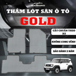 Thảm lót sàn ô tô Vinfast VF3 TH Accessories Full bộ có Cốp cao su cao cấp chống thấm bảo vệ nội thất