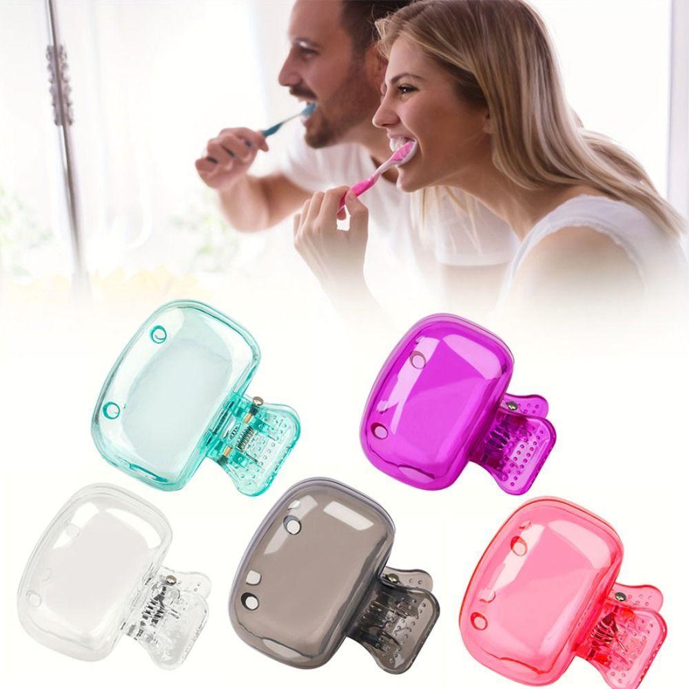 Nắp bảo vệ bàn chải đánh răng CAST, Đầu bàn chải đánh răng trong suốt Kẹp lưu trữ bàn chải đánh răng du lịch Kẹp lưu trữ, Vỏ bàn chải đánh răng di động Hộp bàn chải đánh răng bằng nhựa
