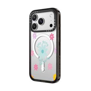 CASECASE X Keep Going Case Black / Sky Blue / Pink Fizz Candy Collection Màu sắc trong suốt cứng hút từ tính Vỏ tác động cho Apple IPhone 13 14 15 16 17Pro Max Plus Có hộp