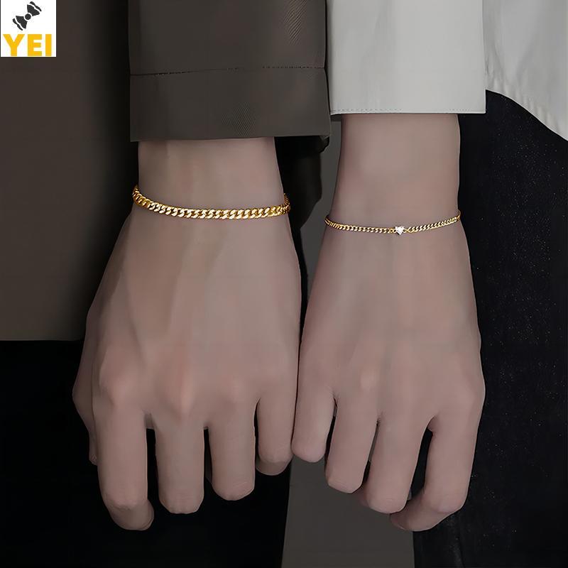 Combo 2 Vòng Tay Đôi Hình Trái Tim, Phù Hợp Làm Quà Tặng Valentines