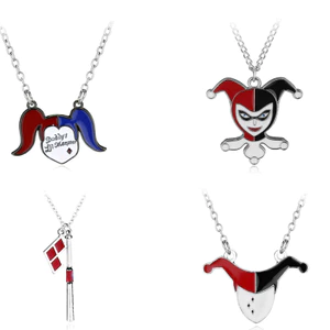 Suicide Squad Bóng Chày Gậy Vòng Cổ Mặt Dây Chuyền Phụ Kiện Quà Tặng Sinh Nhật