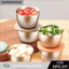 【COD】Chén đựng nước chấm có nắp thiết kế nhỏ gọn, tiện lợi cho các bữa ăn gia đình, dã ngoại hoặc tiệc nướng ngoài trời.