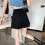Quần short denim đen nữ, phiên bản Hàn Quốc cao cấp rách, phù hợp mùa hè