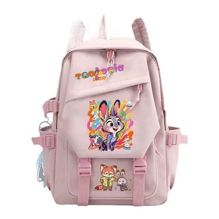 GC2 Zootopia 2 Nick Wilde Ba Lô Dành Cho Học Sinh Dung Tích Lớn In Nhẹ Judy Hopps Túi Đi Học CG2