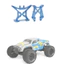 2 Chiếc Trước Và Sau Tháp Sốc Cho 1 / 10 ECX 2WD Series Ruckus Torment Axe Brutus Mạch AMP RC Xe Nâng Cấp Phần