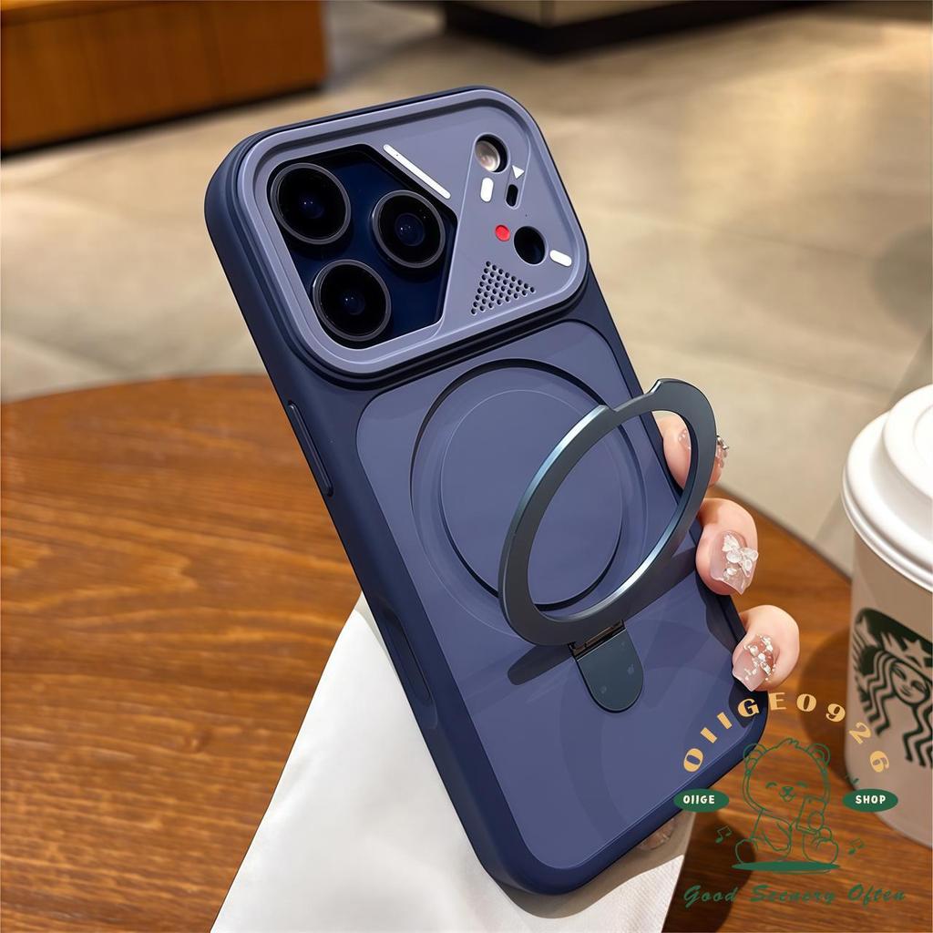【 Ốp lưng iPhone17 】 Cảm giác da Macaron khung từ tính Vỏ điện thoại iphone17 Pro Max 16 15 14 13 12 11 cho vỏ iPhone Vỏ mềm silicon TPU chống sốc